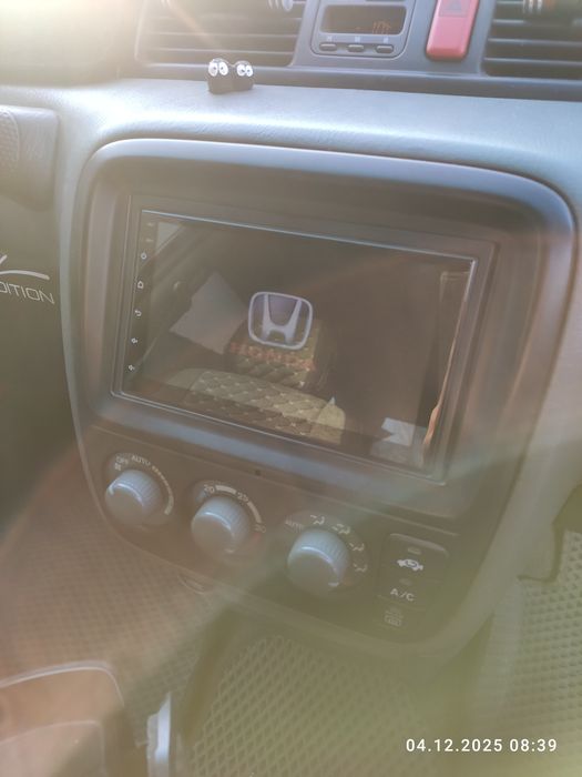 Рамка и андроид на honda cr-v
