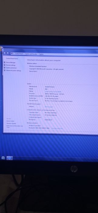 Компьютер - Тонкий клиент HP t610
