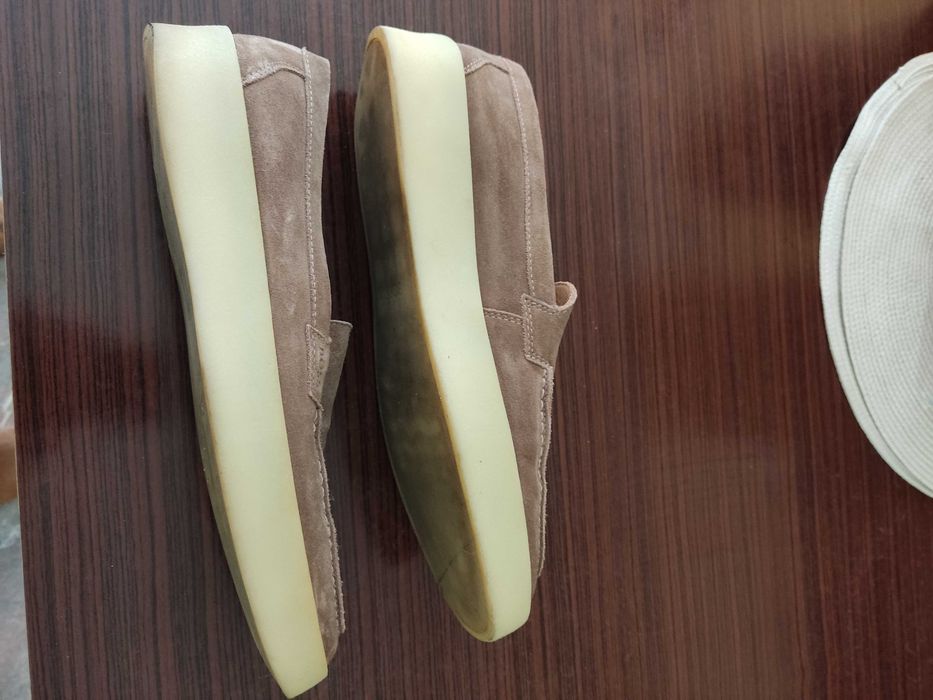 BOSS мъжки мокасини естествен велур, номер 41