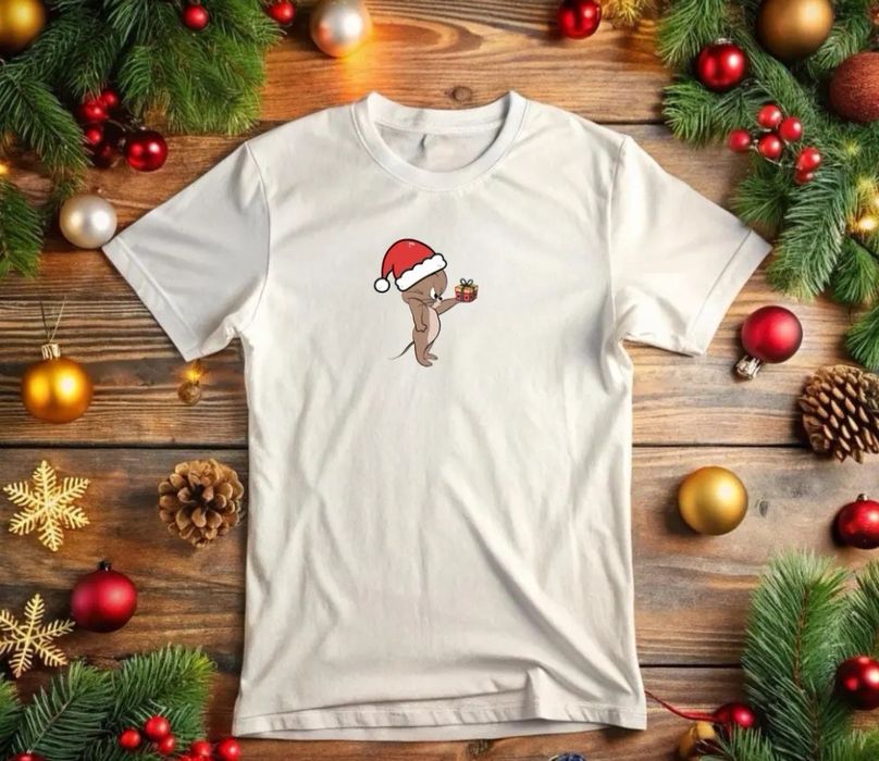 Коледни тениски 100% памук