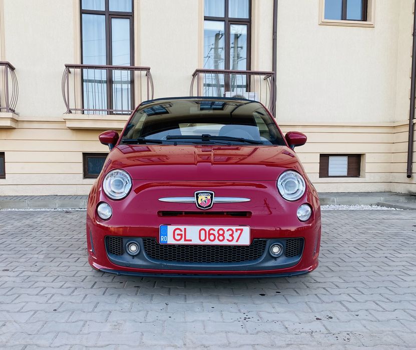 Fiat 500 abarth cabrio 595 turismo doar variantr doar cu vehic istoric