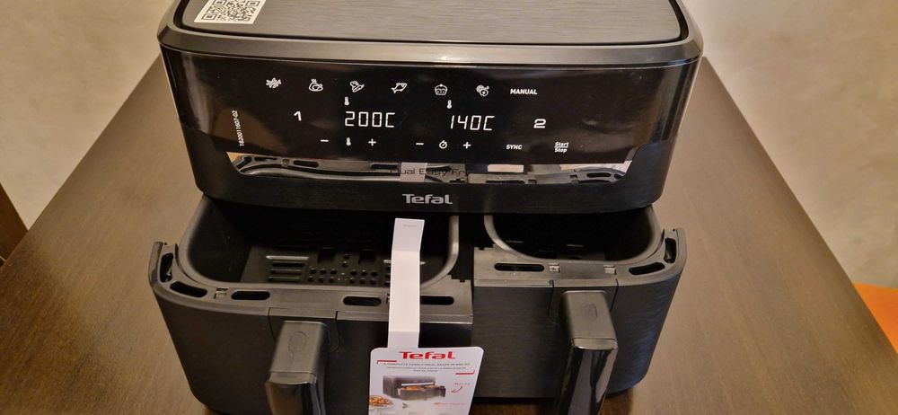Friteuză cu Aer Cald Dublă Tefal Dual Easy Fry Grill EY901N10 – 7