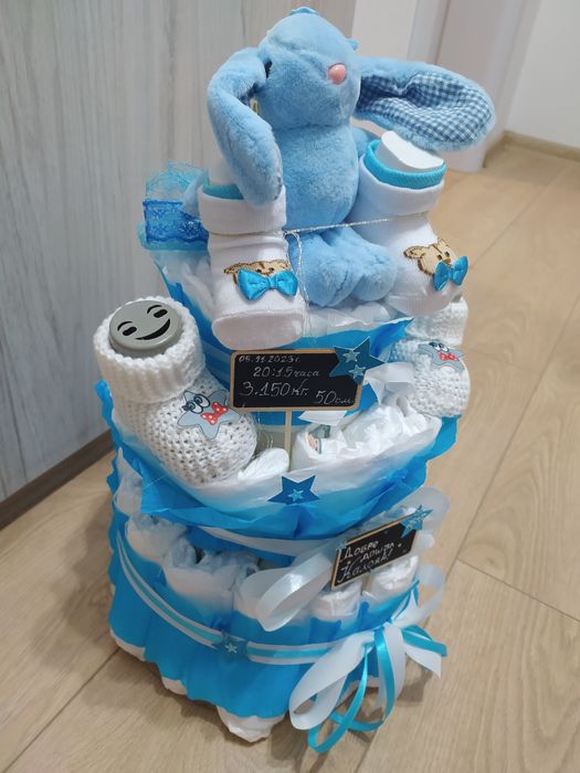 Торта от памперси