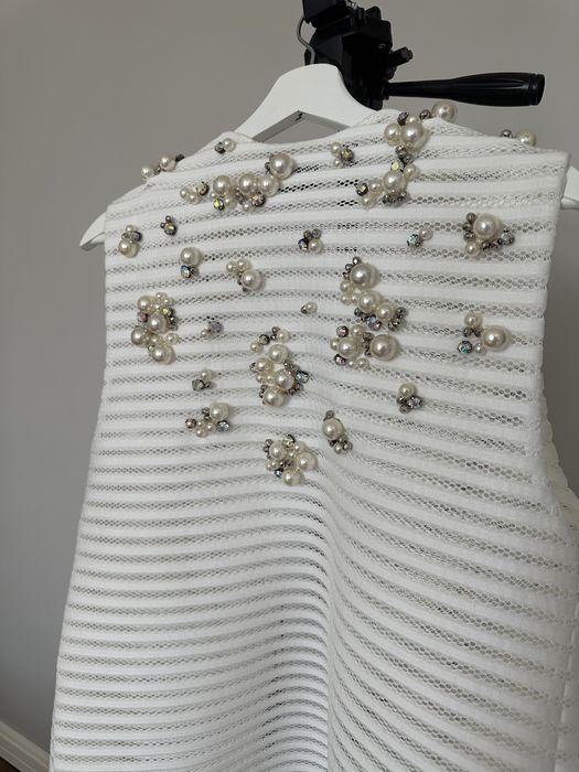 Жилетка с жемчугом
