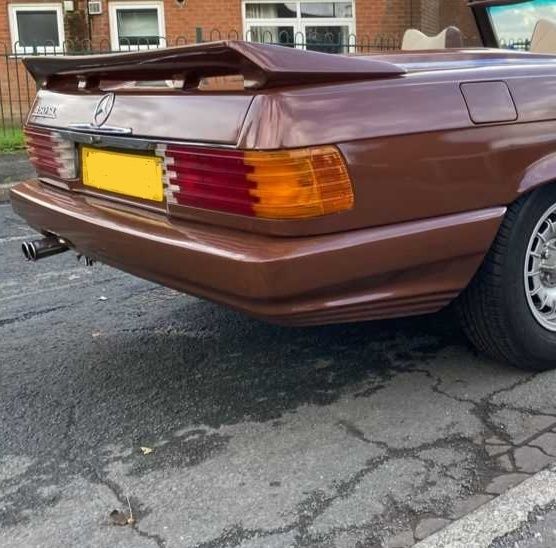 ZENDER/BBS Mercedes W 107  R 107 C 107 Heckspoiler Спойлер Оригинал