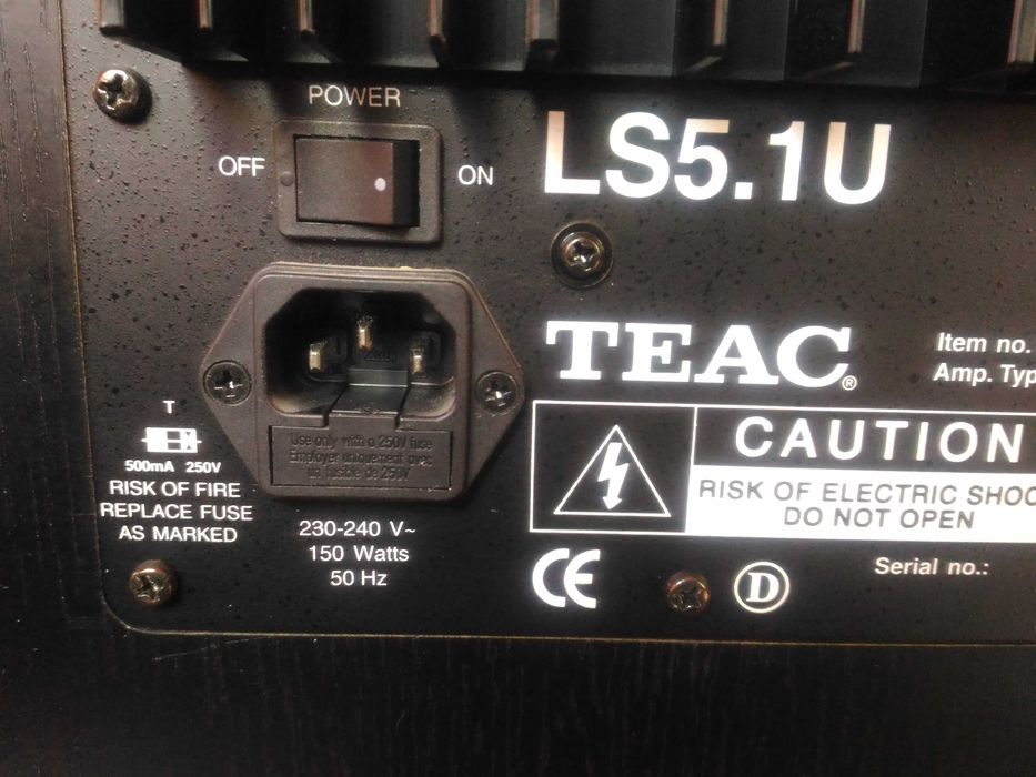 Subwoofer activ TEAC LS5.1U 150 Watts