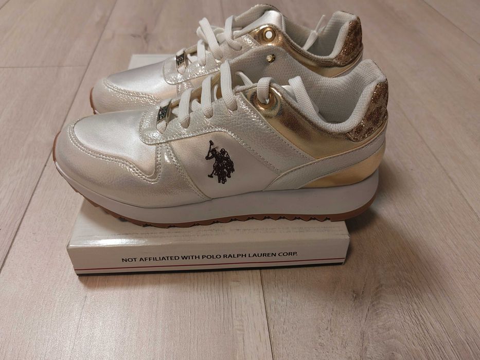 160 лв. - Намаление Дамски сникърси, обувки US Polo