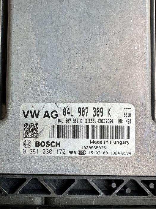 Calculator motor VW Tiguan / Caddy / Sharan : 2.0, 04L907309K