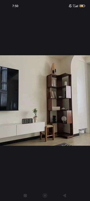 Шкафы для гостиной, книжный шкаф, книжная полка