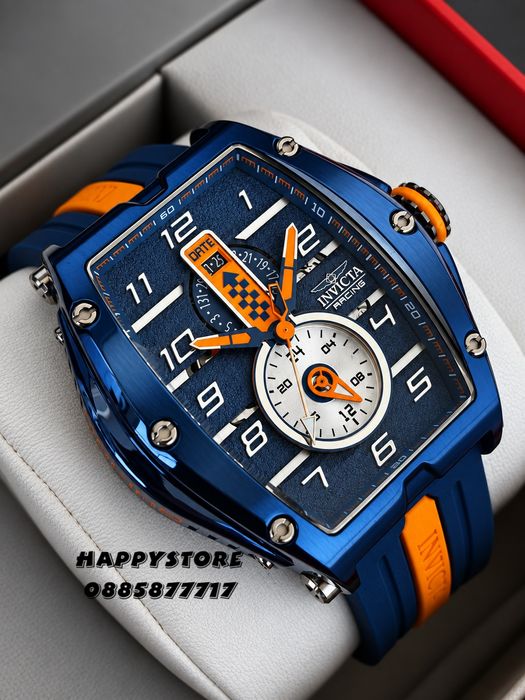 INVICTA Monza Blue 48 mm, Инвикта нов мъжки часовник
