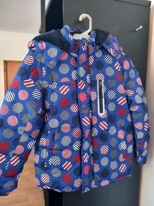 Зимно яке синьо 8-9г