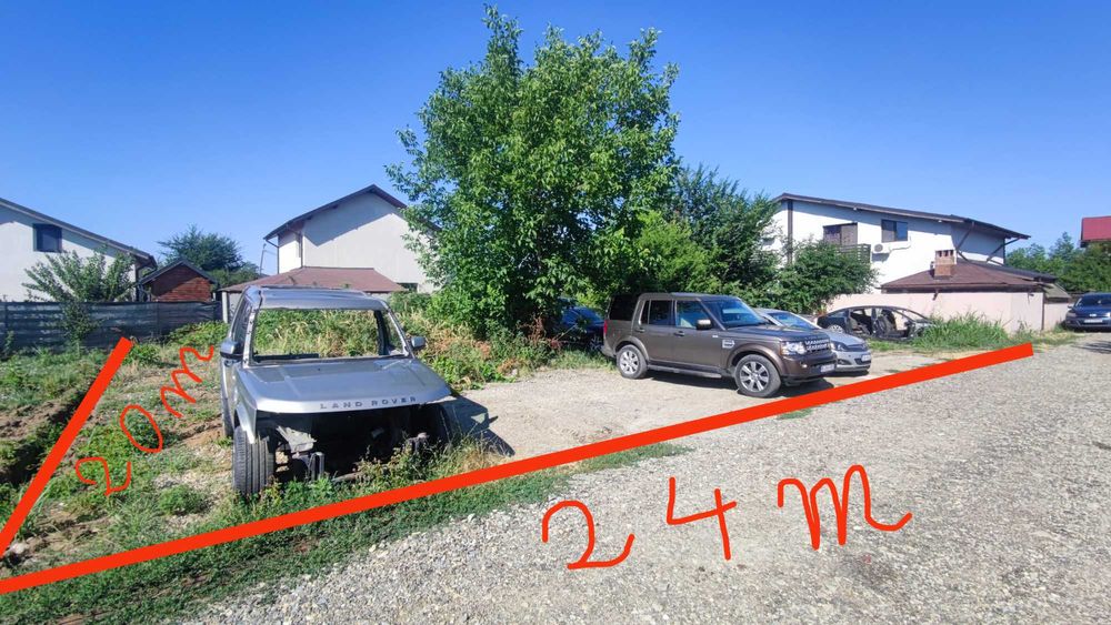 Vanzare teren intravilan 480 mp Berceni Ilfov
