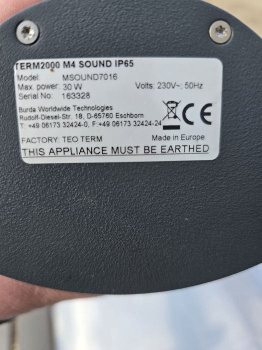 Тонколони Активни ip65 Bluetooth