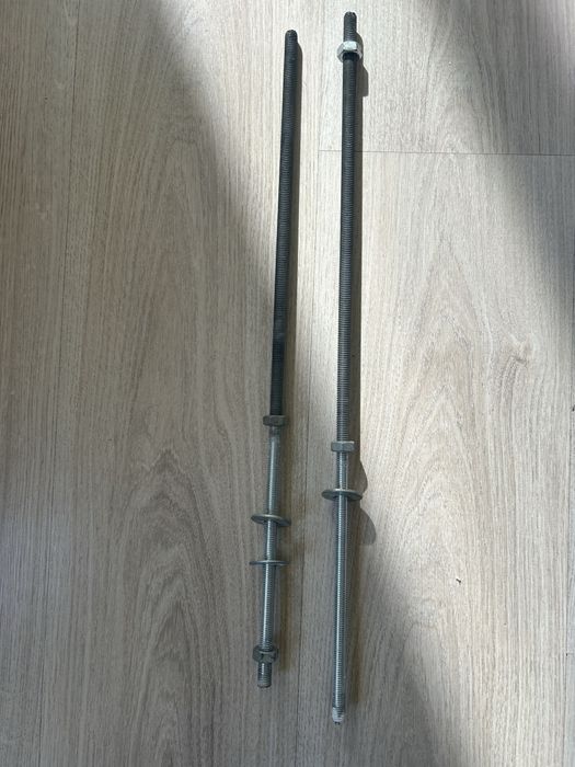 Метални прътове с резби за захващане