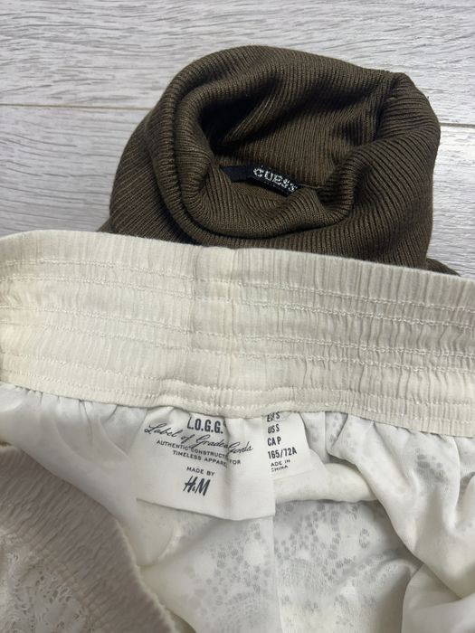 Helanca Guess+blugi Mango+fusta H&M, toate XS, stare excelenta