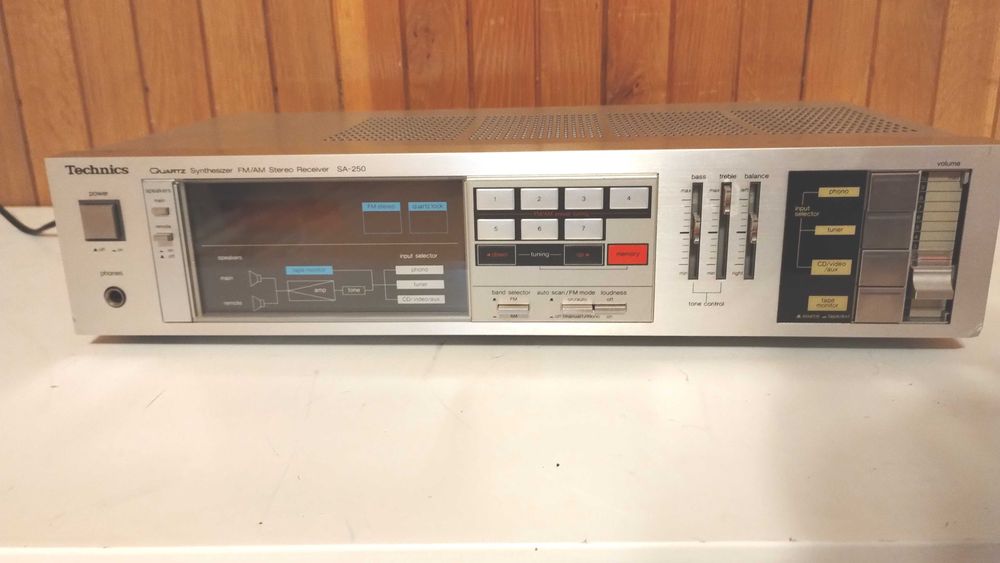 radio amplituner Technics SA250
