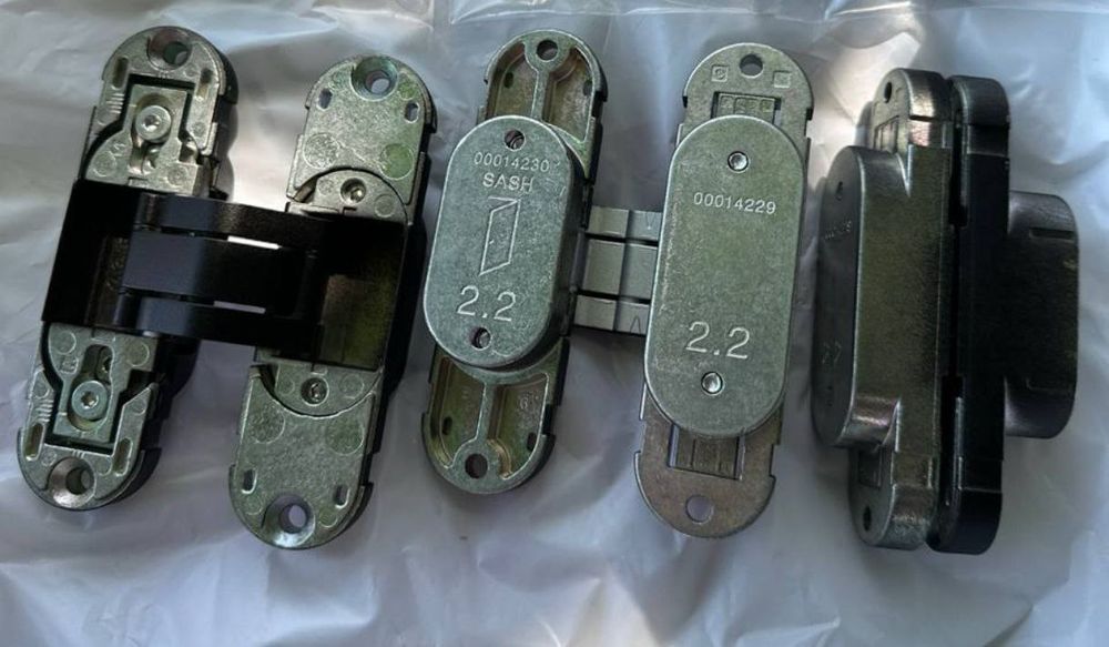 Eshik petlya Невидимка скрытые Invisible Doors Дюроалюминий профиллар