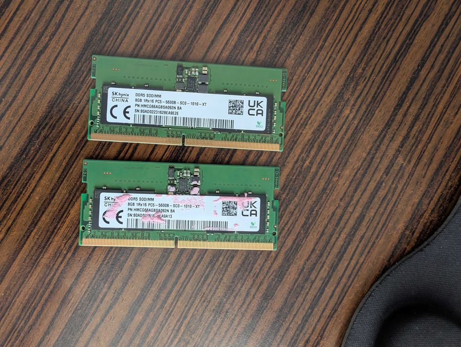 Kit DDR5 5600 mhz 2 x 8 gb