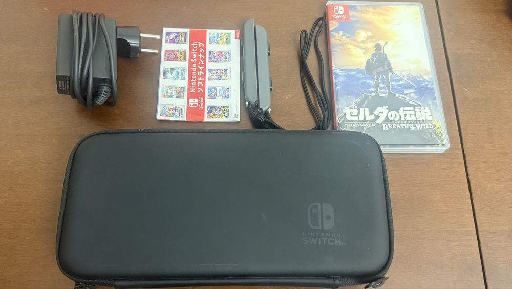 Nintendo Switch OLED 64GB + Zelda BOTW + Чехол (Оригинал, комплект)