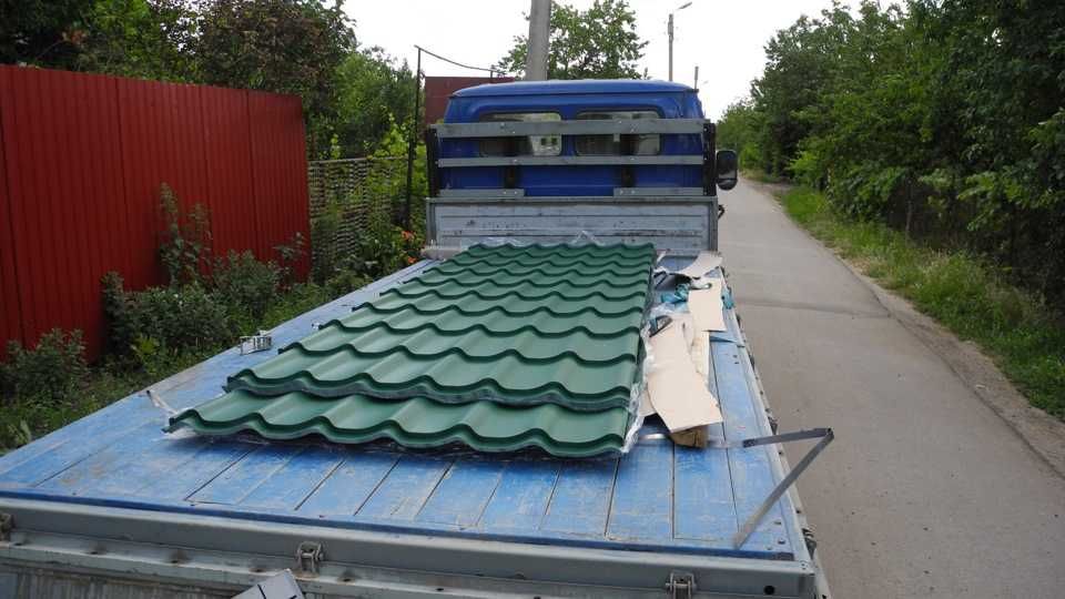 Шатыр кровля, металлочерепица