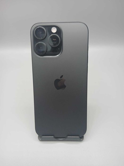 Apple iPhone 16 Pro Max Black Titanium, 8GB RAM, Capacitate de Stocare 256GB, DOAR eSIM