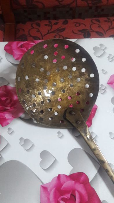 Шумовка или Душлаг из латуни