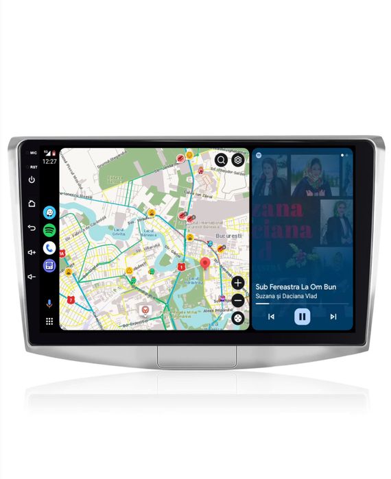 Navigatie Carplay Passat B6 B7 CC 2GB RAM Ramă inclusă