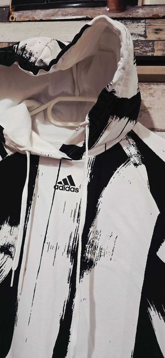 Adidas L-дамски къс суичър (А-294)