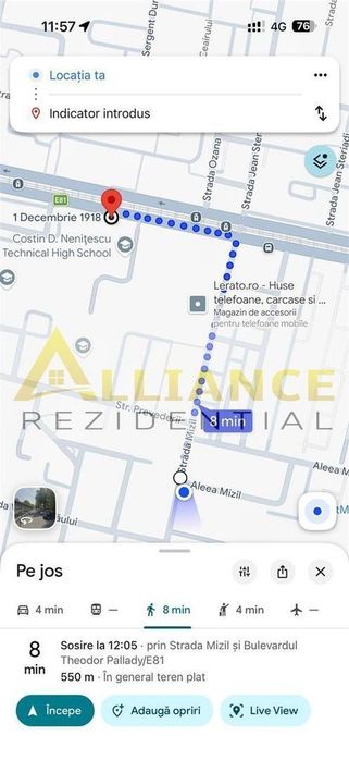 Apartament 4 Camere Si 2 Bai De Vanzare - Zona Metrou 1 Decembrie
