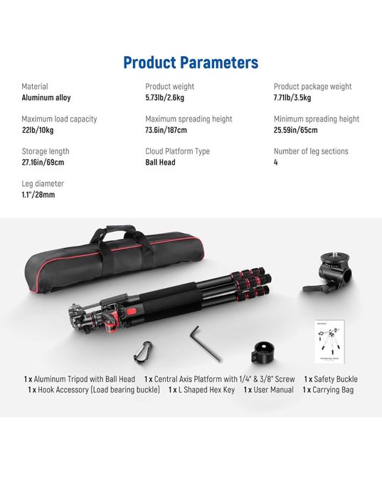 Трипод. двойни рамо. камера. Монопод. Видео. Фото. Статив