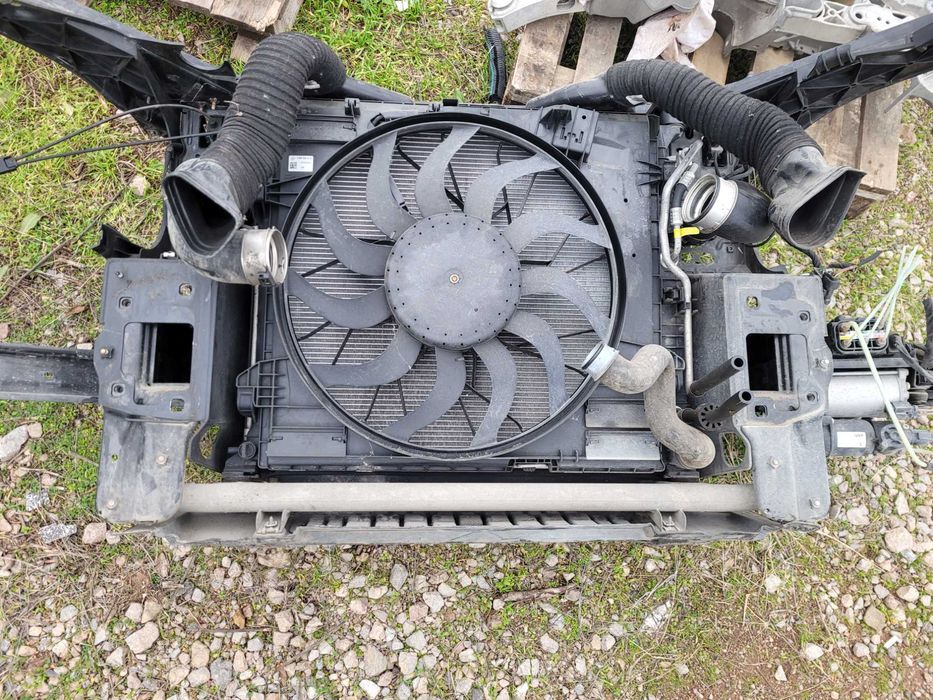 Оборудвана очиларка с радиатори и перка за Mercedes GLE 350 CDI / W166