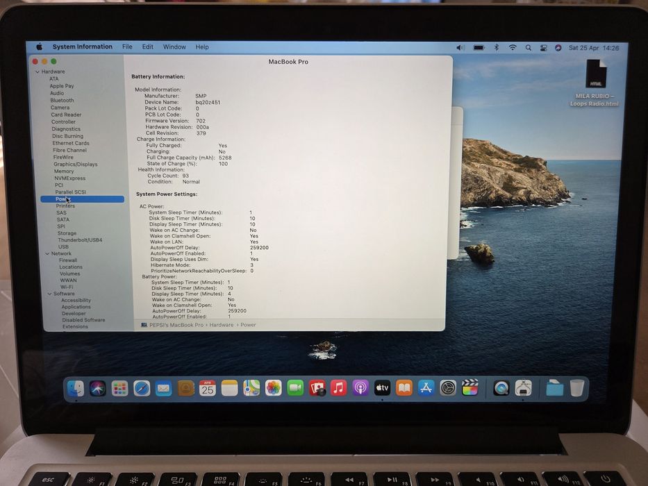 Vând MacBook Pro Retina Mid 2014