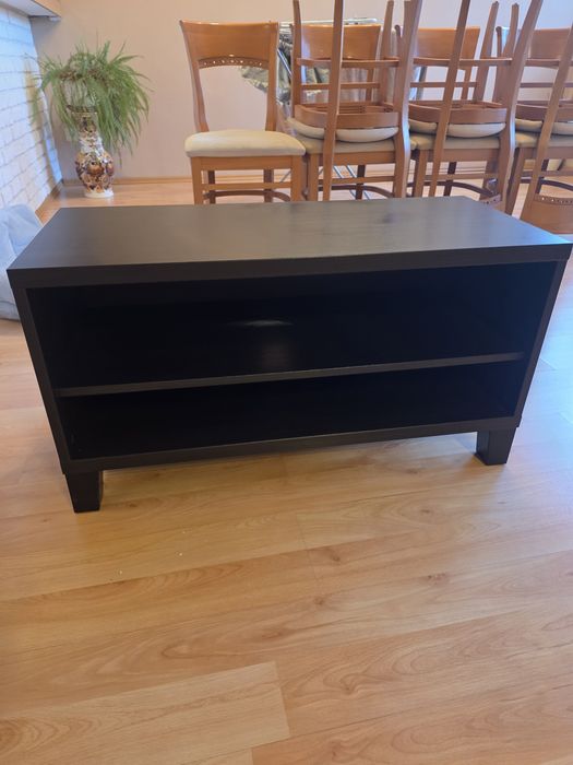 Заглавие: ТВ шкаф / ТВ поставка венге 90x40x48.5 см