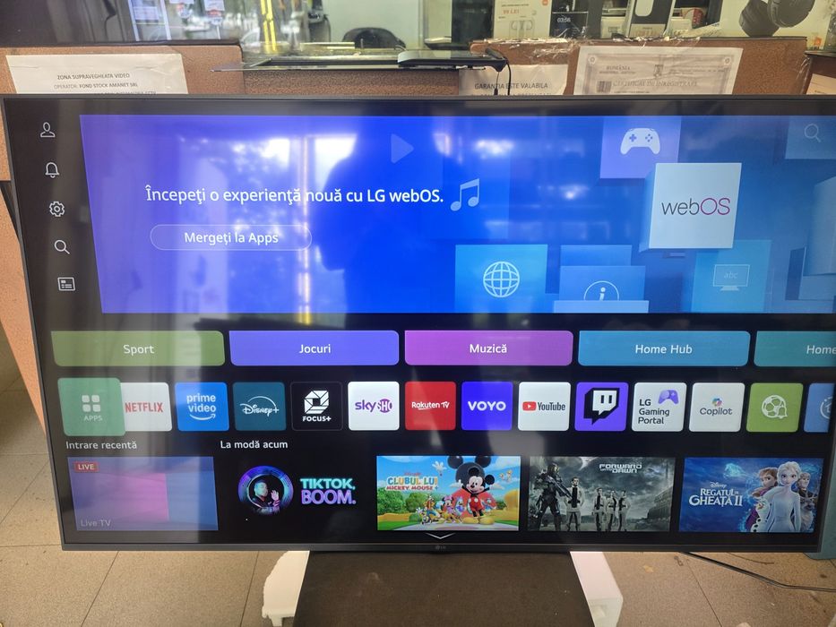 Smart TV LG 127cm 50UR78003LK•Amanet Lazar Crangasi •56570