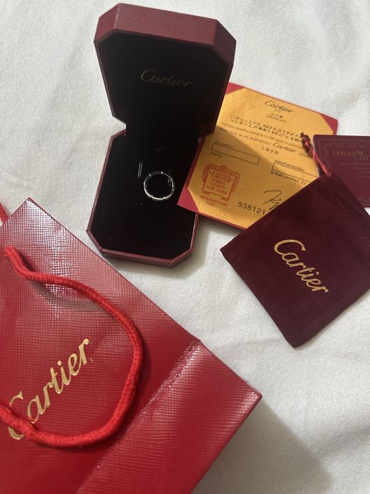 Inel din otel oxidabil stil Cartier