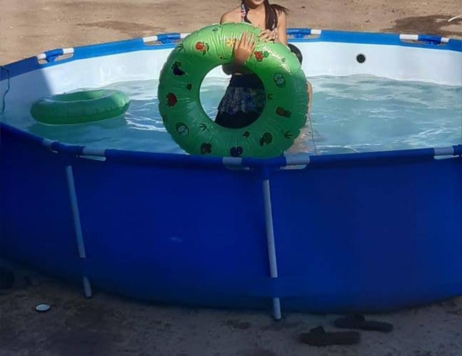 Бассейн каркасный большой