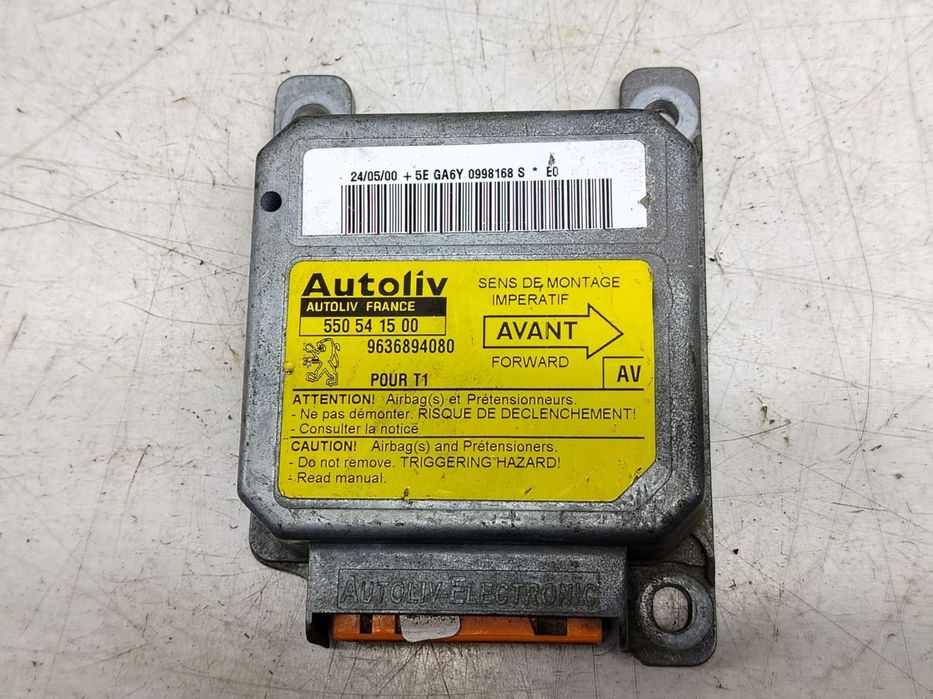 Calculator airbag 550541500 Peugeot 206 1 [facelift] [2002 - 2009]