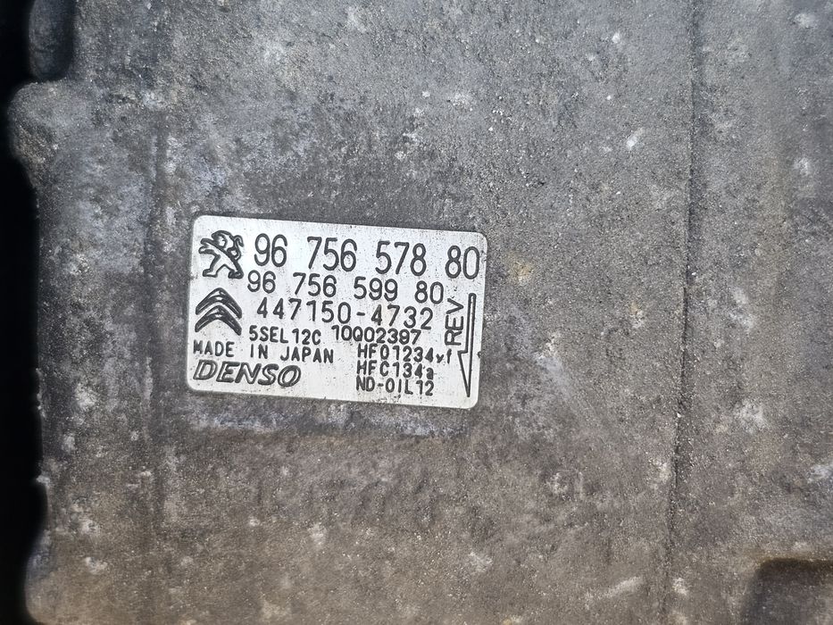 Compresor Ac citroen c4 grand Picasso 1.6 hdi