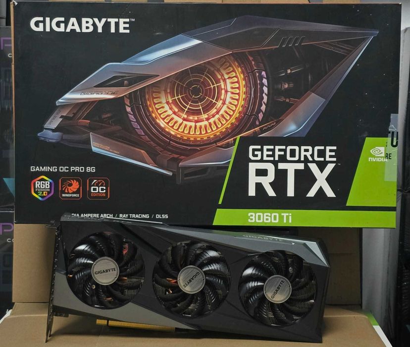 Placa video GIGABYTE GeForce RTX 3060 Ti GAMING OC LHR 8GB GDDR6 256-bit