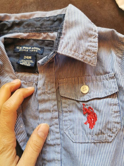 Три ризи. Официална риза breeze, u. s. polo, lupilu