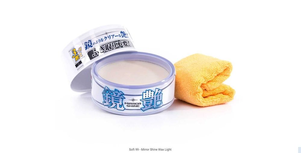 Soft 99 Mirror Shine Wax Light 200g