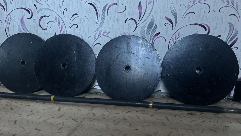 Продам штангу + лежак