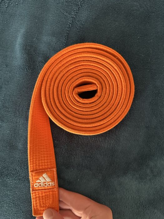 Кимоно adidas + пояс оранжевый