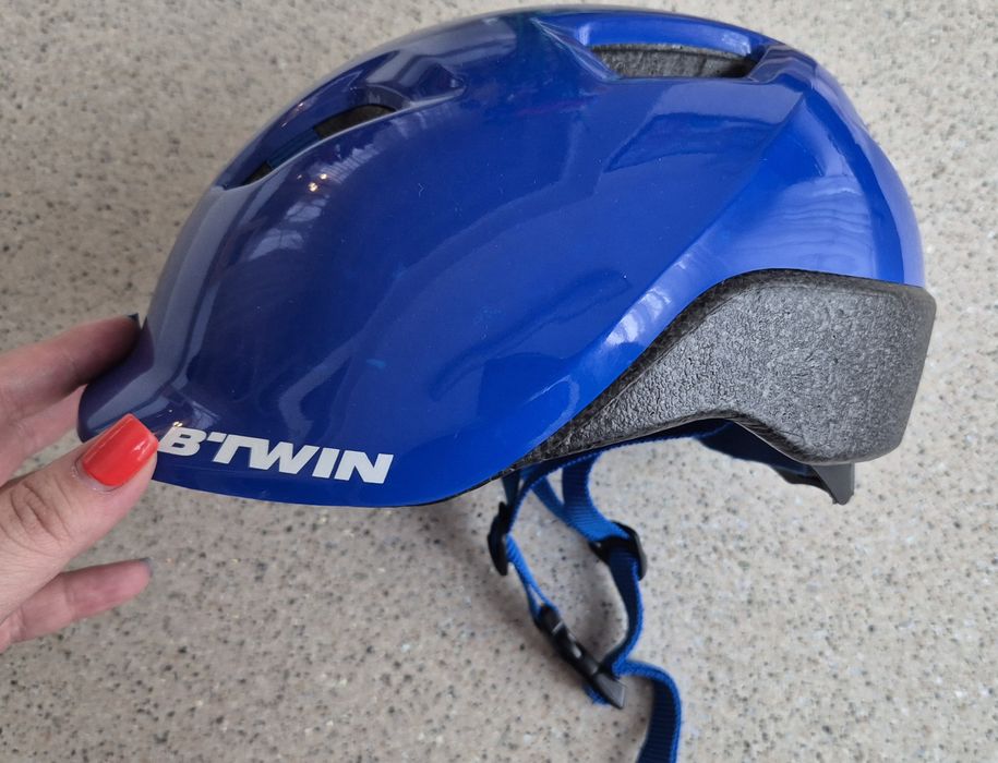 Casca copii B'Twin xs (48-52cm) albastra