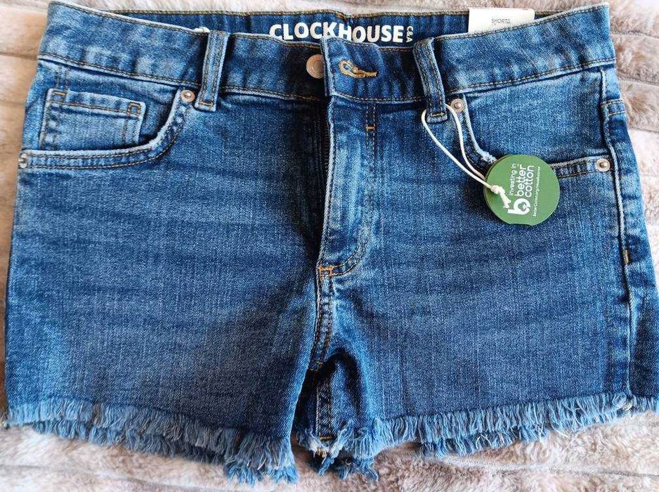 Дънкови къси гащи