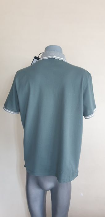 Emporio Armani  Pique Pima Cotton Mens L НОВО! ОРИГИНАЛ Мъжка Тениска