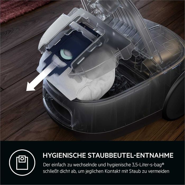 Aspirator AEG Clean 6000 cu sac, 850 W, AB61C1OKO