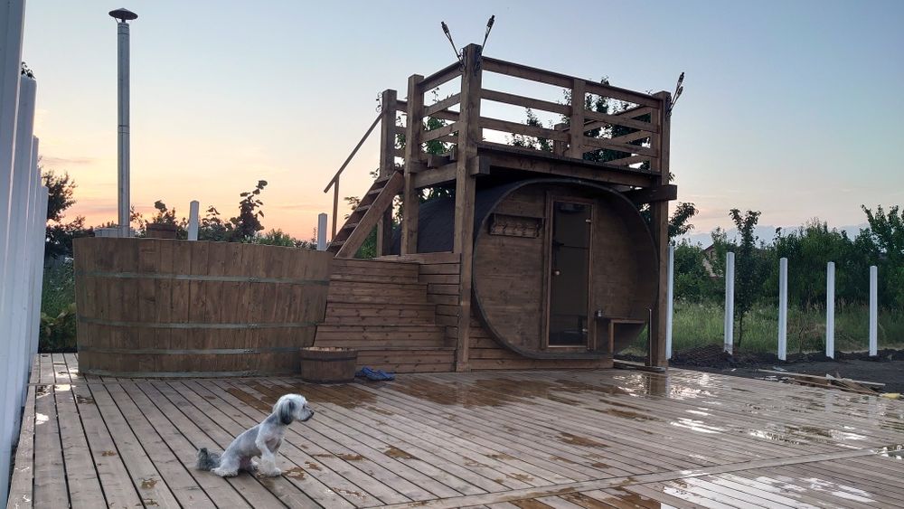 Soba incalzitor pe lemn sauna rotund sau rectangulara 4mm tabla