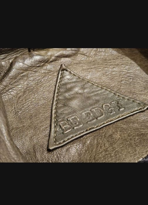 Немецкая кожаная куртка покупали в Берлине кожа мягкая знаменитый брен