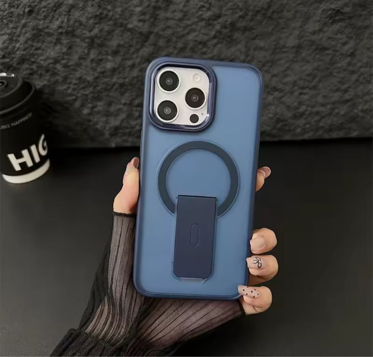 Iphone 16 16 PRO 16 PRO MAX Husa Magsafe Matte Back cu Suport